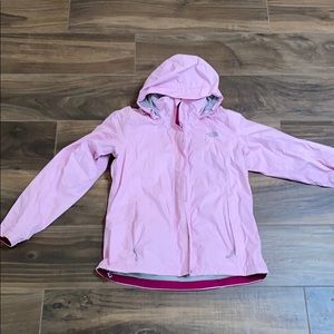 North Face Pink rain jacket